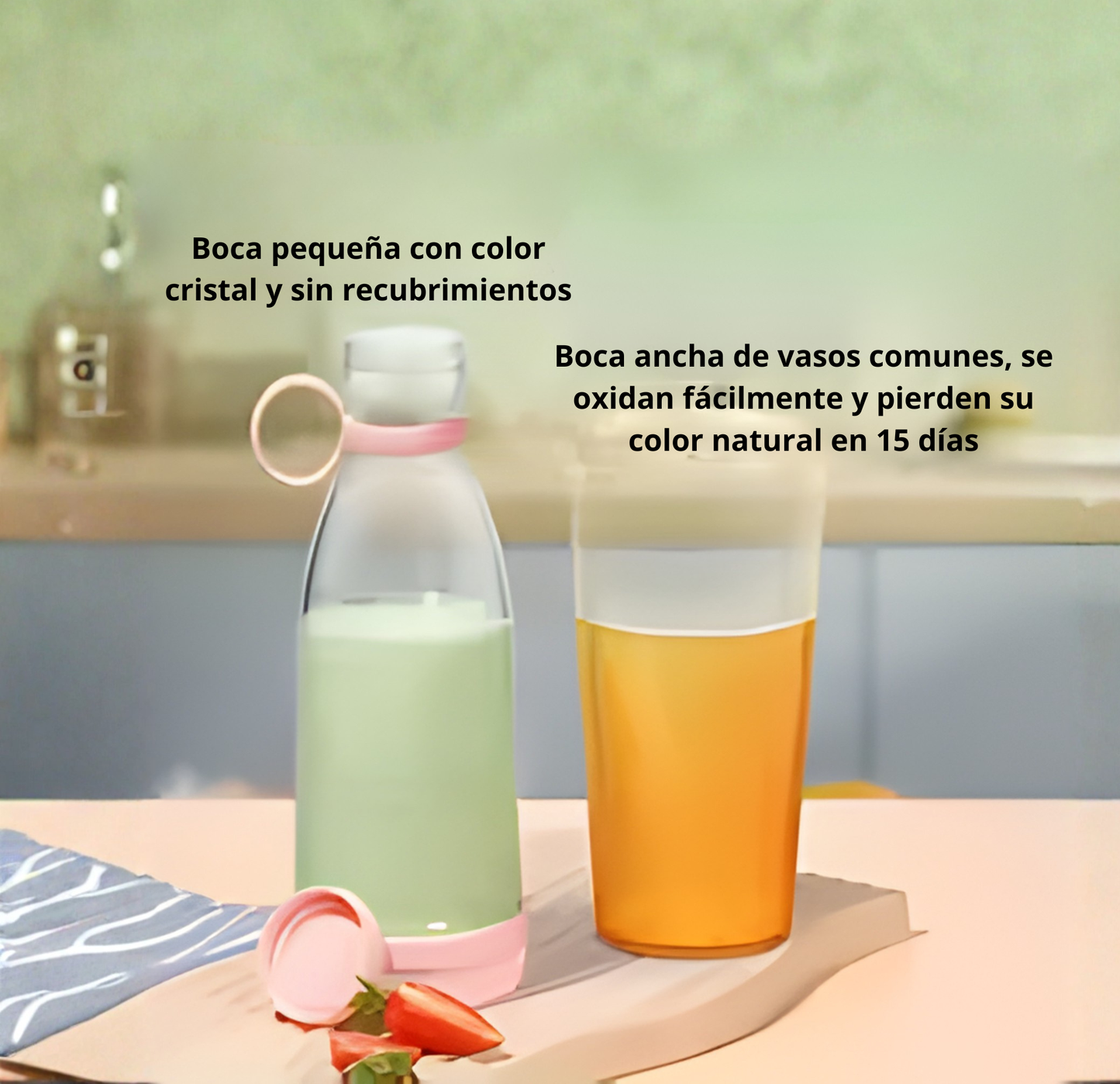 Licuadora/batidora portátil eléctrica